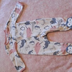 Carter's fleece footed sleeper